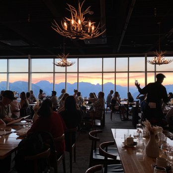 Banff Gondola - Sunset from the Sky Bistro. - Parks Near Me - Banff, Alberta