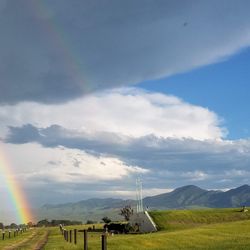 Cascade Courier - Rainbow after the storm in Cascade