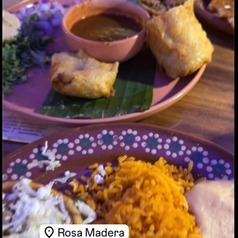 Rosa Madera - Sopes de Carnitas and Birria Chimichangas. - Mexican Near Me - Santa Ana, California Rosa Madera - Sopes de Carnitas and Birria Chimichangas. - Mexican Near Me - Santa Ana, California