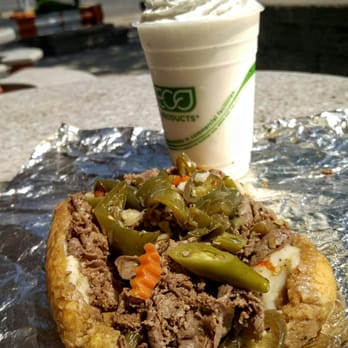 Janson's Drive-in - Killer Italian beef and fresh banana shake. - Fast Food Near Me - Chicago, Illinois