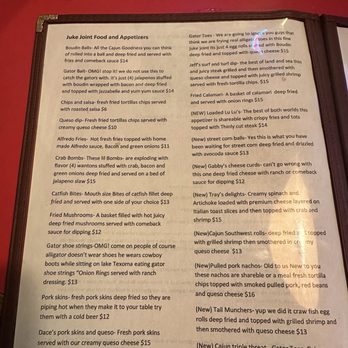 Ollie's Juke Joint and Cafe - Menu - Bars Near Me - Kingston, Oklahoma Ollie's Juke Joint and Cafe - Menu - Bars Near Me - Kingston, Oklahoma