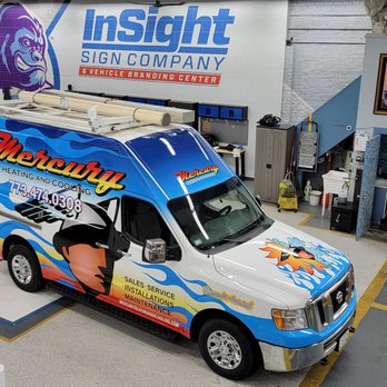 In Sight Sign Company - Nice one for Mercury HVAC - Printing Services Near Me - Chicago, Illinois In Sight Sign Company - Nice one for Mercury HVAC - Printing Services Near Me - Chicago, Illinois