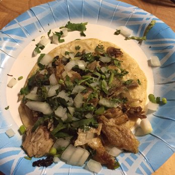 Cheztakos!!! - Carnitas taco. $1.80. Not good but not bad. - Mexican Near Me - Mountain View, California