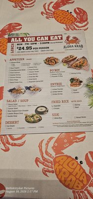 Menu photo 2 Aloha Krab - Queens Queens, NY