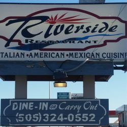 Riverside Restaurant - Outside Signage.
