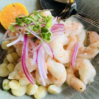 Victoria's Pisco Lounge - Shrimp ceviche -- Ceviche de Camarones - Peruvian Near Me - Lake Worth, Florida Victoria's Pisco Lounge - Shrimp ceviche -- Ceviche de Camarones - Peruvian Near Me - Lake Worth, Florida