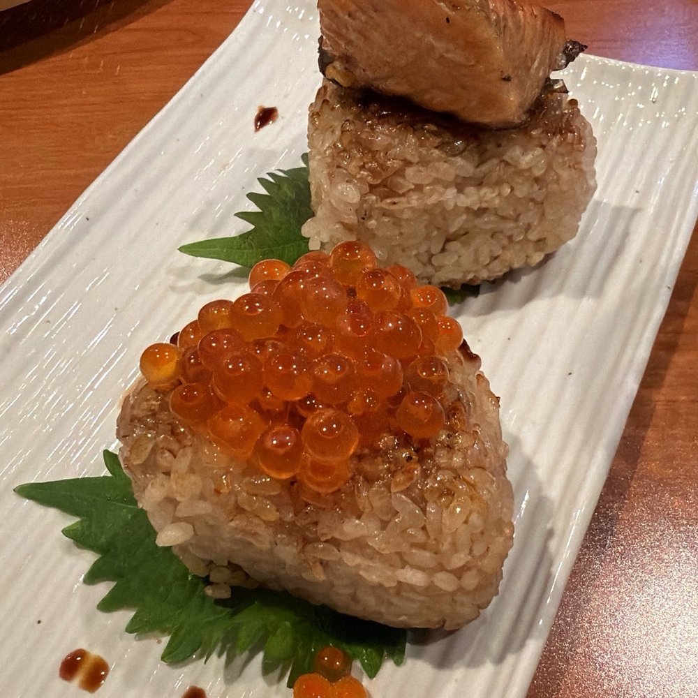 Homareya - Salmon roe onigiri and salmon onigiri - Izakaya Near Me - Long Beach, California