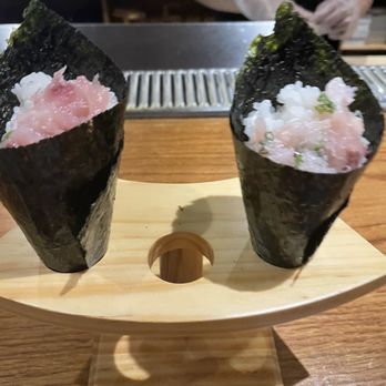 Ocean Code Handroll Bar - Yellowtail Scallion Roll - Japanese Near Me - Carle Place, New York