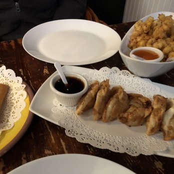 Spice & Dice - Chicken Teriyaki Dumplings Corn Fritters - Thai Near Me - Towson, Maryland Spice & Dice - Chicken Teriyaki Dumplings Corn Fritters - Thai Near Me - Towson, Maryland