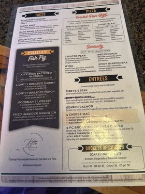 Menu photo 2 Beavers Tail Campbellsport, WI Menu photo 2 Beavers Tail Campbellsport, WI
