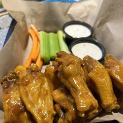 Elks Lodge 2148 - Wings!!!! perfectly cooked! Mild, Hot, Golden, BBQ or Lemon Pepper! Just don't ask for Medium (Please do, its hilarious)