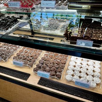 Enstrom Candies - Coconut section - Candy Stores Near Me - Grand Junction, Colorado