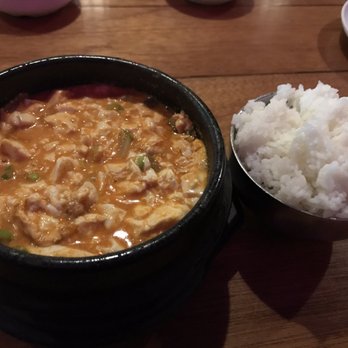 Ssambap Korean BBQ - Soondubu and rice (rice overcooked) - Korean Near Me - Stony Brook, New York Ssambap Korean BBQ - Soondubu and rice (rice overcooked) - Korean Near Me - Stony Brook, New York
