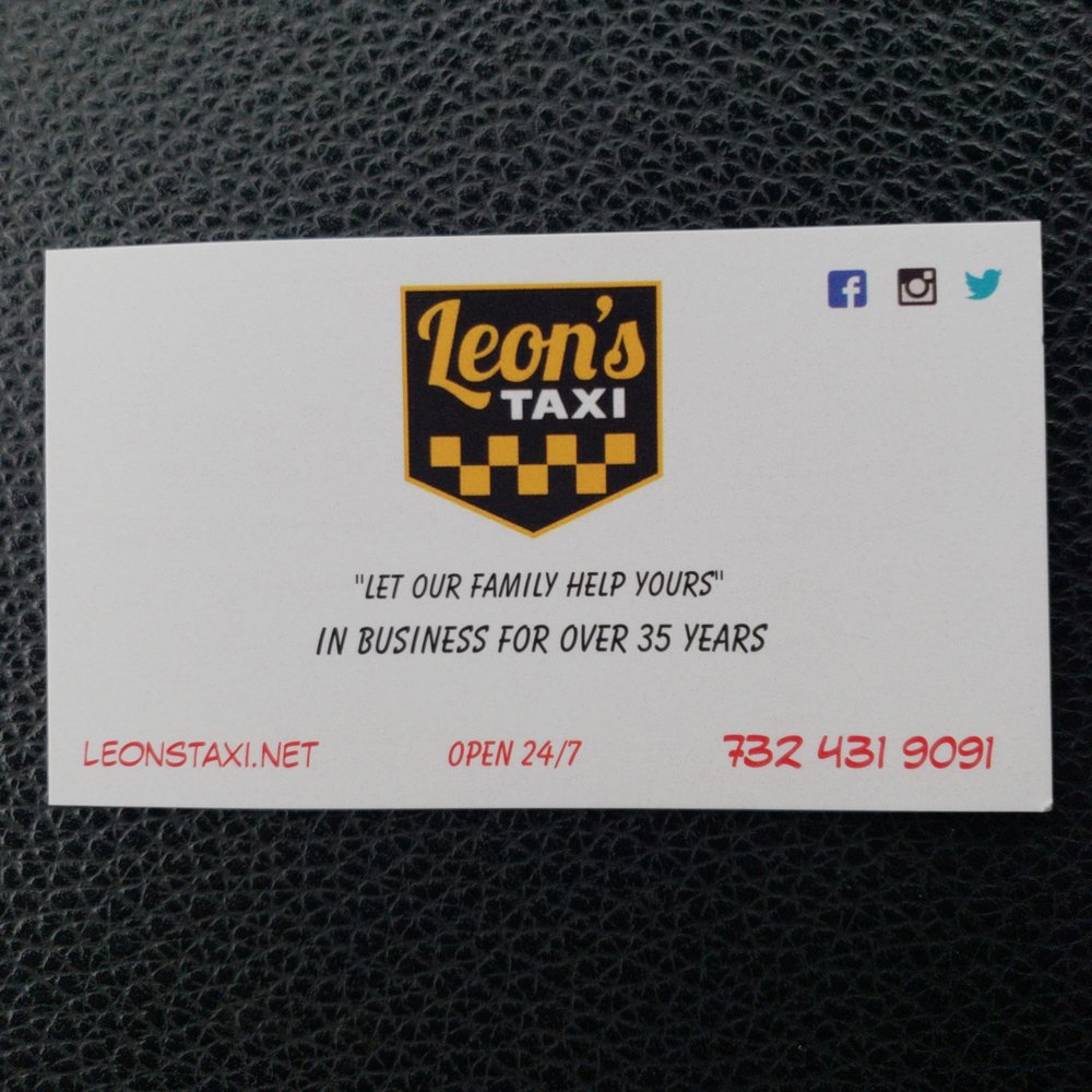 LEON’S TAXI & CAR SERVICE Updated July 2024 28 Harrison Ave