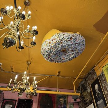 Voodoo Doughnut - The ceiling! - Donuts Near Me - Portland, Oregon Voodoo Doughnut - The ceiling! - Donuts Near Me - Portland, Oregon