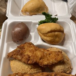 Combo $12. Fried flounder and two stuffed crab. Combo $12. Fried flounder and two stuffed crab.