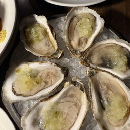 New Brunswick Oysters (so good, we got 12) New Brunswick Oysters (so good, we got 12)
