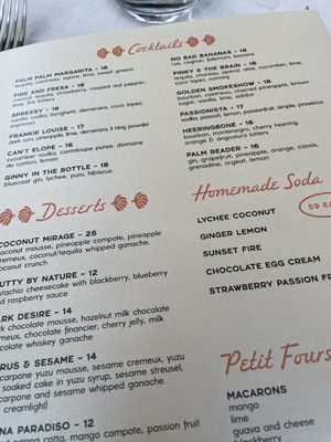 Menu photo 8 Palm Palm Pittsburgh, PA