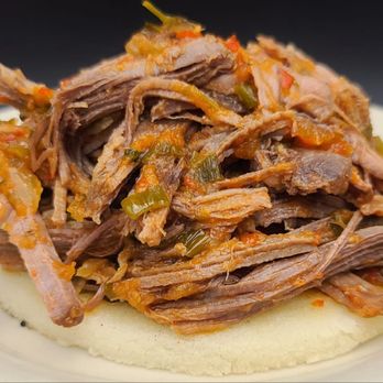 Las Palmas Rest - AREPA DE CARNE DESMECHADA - Colombian Near Me - Addison, Texas Las Palmas Rest - AREPA DE CARNE DESMECHADA - Colombian Near Me - Addison, Texas