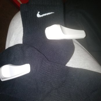white nike socks hibbets