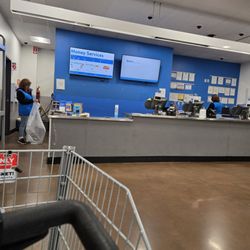 Walmart Supercenter - Customer service desk opens at 7 am.