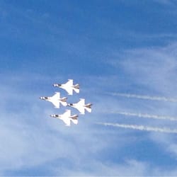 Richard B Russell Regional Airport - Thunderbirds diamond formation