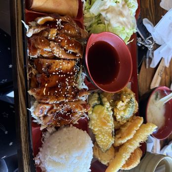 Rock & Roll Sushi - 3 Items Lunch Bento Box - Japanese Near Me - San Leandro, California Rock & Roll Sushi - 3 Items Lunch Bento Box - Japanese Near Me - San Leandro, California