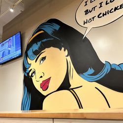 Angry Chickz - Waiting area