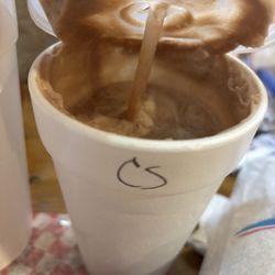 Yellow Umbrella - Chocolate shake