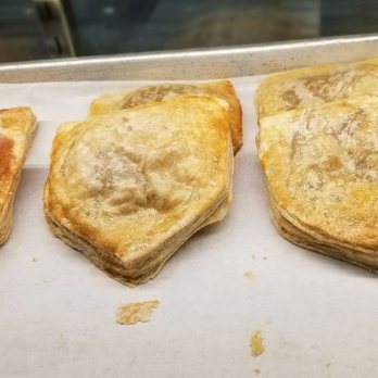 Partial to Pie - three pastries on a baking sheet - Cafes Near Me - Dayton, Ohio