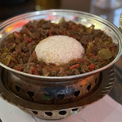The Khorasani - Lamb on Traditional Cooking Tray