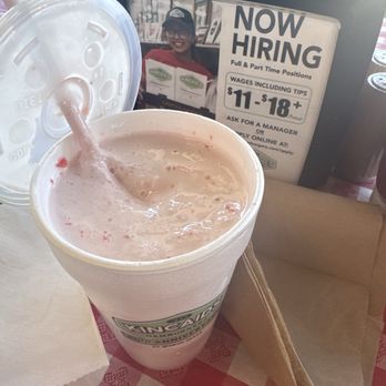 Kincaid's Hamburgers - Cherry Vanilla Coke shake - Burgers Near Me - Fort Worth, Texas Kincaid's Hamburgers - Cherry Vanilla Coke shake - Burgers Near Me - Fort Worth, Texas