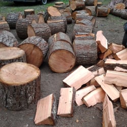 Mary's Corner Wood And Fertilizer - Bringing in some nice doug fir this year.