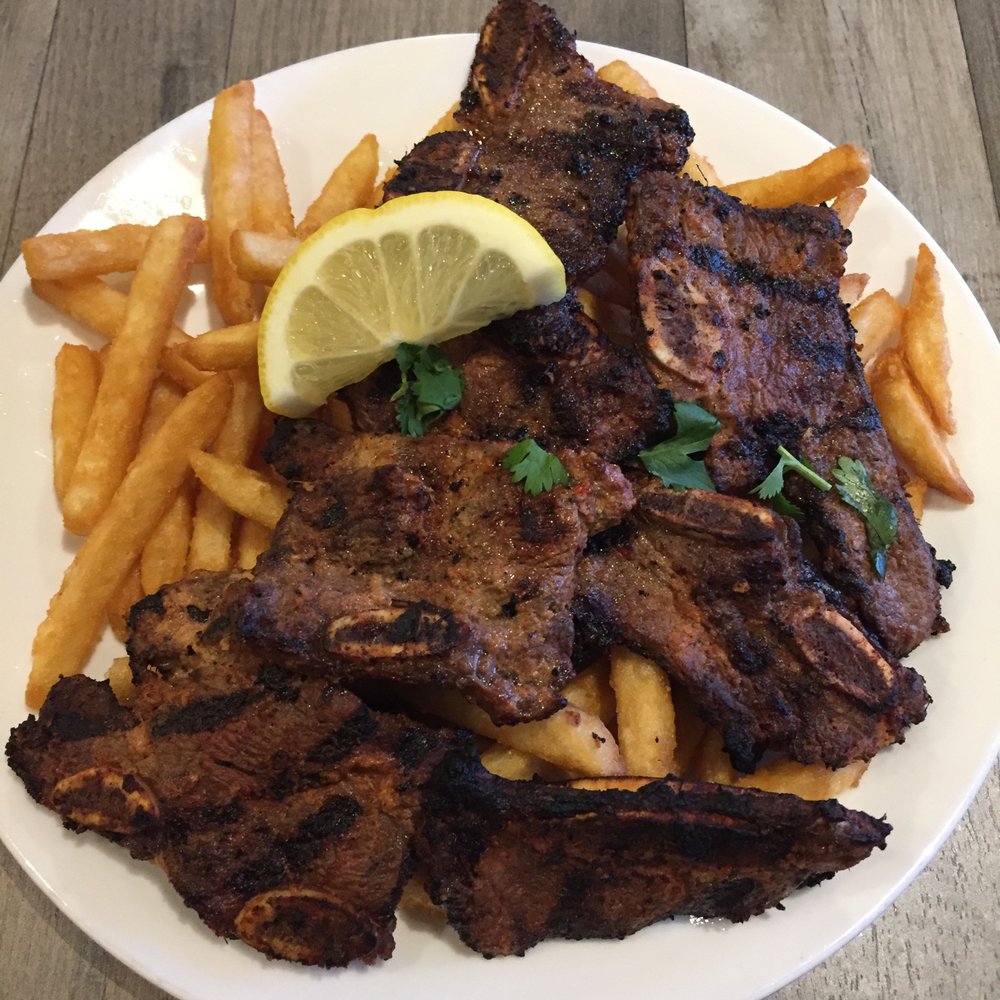 Iqbal Kebab & Sweet Centre - $13 - Beef ribs with fries. Disappointed. The ribs were thin and dry. Not like in the picture. - Pakistani Near Me - Toronto, Ontario Iqbal Kebab & Sweet Centre - $13 - Beef ribs with fries. Disappointed. The ribs were thin and dry. Not like in the picture. - Pakistani Near Me - Toronto, Ontario