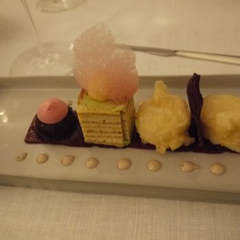 halbedel's Gasthaus - first true course consisted of a goat cheese tempura and beets - International Near Me - Bonn-Bad Godesberg, BW