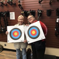 Impact Archery - Mom is 69 and was able to do this she was so happy!