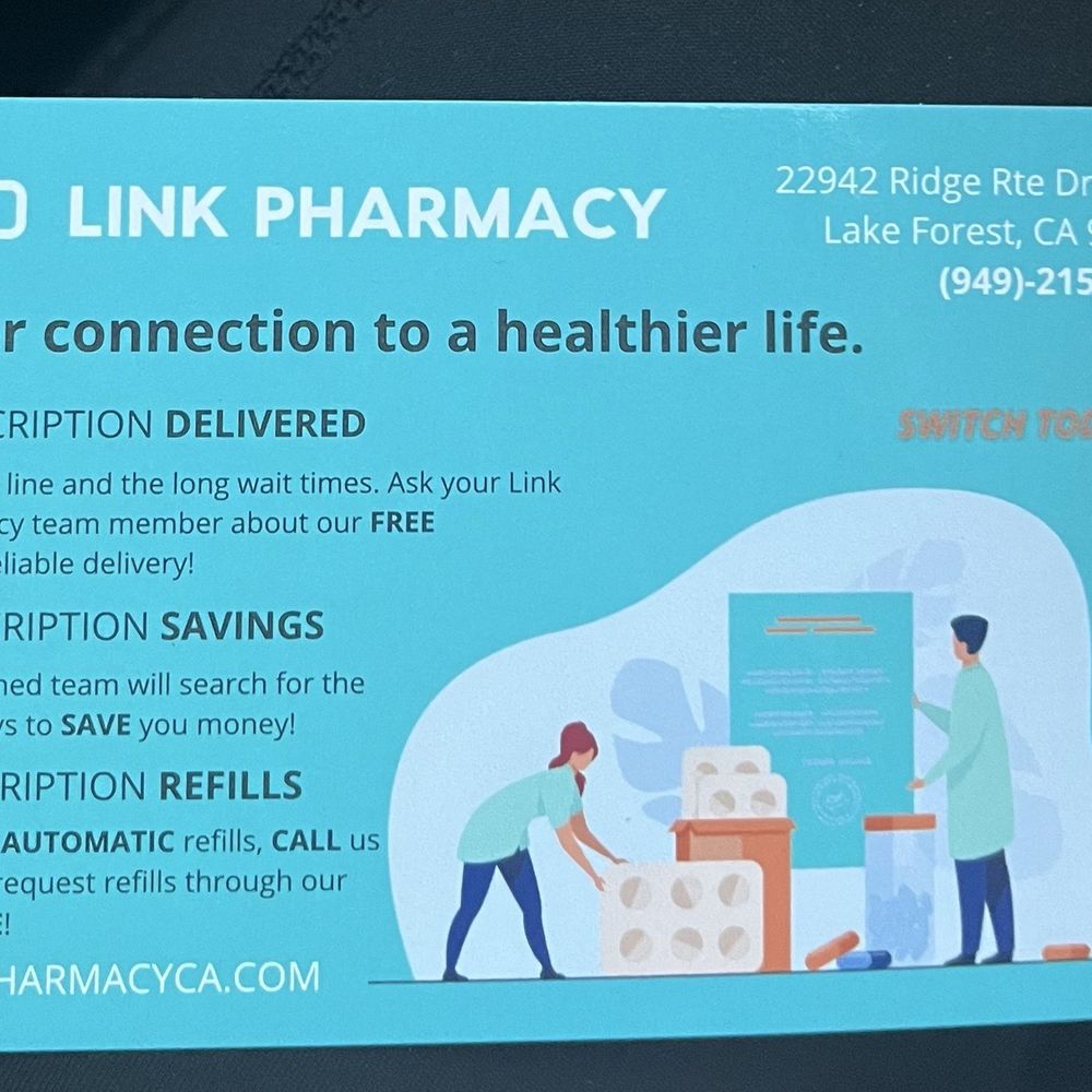 Link Pharmacy - Pharmacy Near Me - Lake Forest, California Link Pharmacy - Pharmacy Near Me - Lake Forest, California