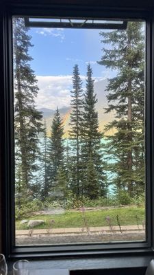Mount Burgess Dining Room at Emerald Lake Lodge by null