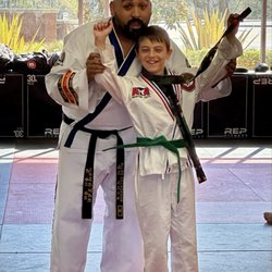 World Class Martial Arts - Camo to green!