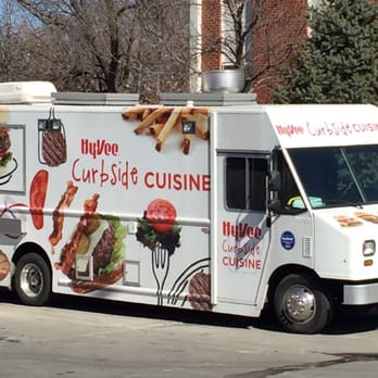 Hy-Vee Midtown Curbside Cuisine - The truck parked at its home base near 50th & Center HyVee - Food Trucks Near Me - Omaha, Nebraska Hy-Vee Midtown Curbside Cuisine - The truck parked at its home base near 50th & Center HyVee - Food Trucks Near Me - Omaha, Nebraska