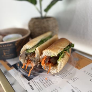 Saiga Vietnamese Eatery - Grilled Pork Banh Mi - Vietnamese Near Me - Irvine, California