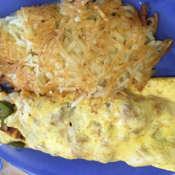 Kountry Style Kitchen Restaurant - Denver Omelet, with hash browns - Breakfast & Brunch Near Me - Ewa Beach, Hawaii Kountry Style Kitchen Restaurant - Denver Omelet, with hash browns - Breakfast & Brunch Near Me - Ewa Beach, Hawaii