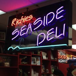 Richie at work, making the best sandwiches around.