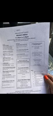 Menu photo 4 ININE Bistro New York, NY