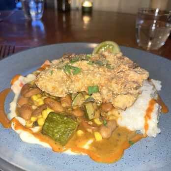 Millennium - Cornmeal crusted Maitake Mushroom - Vegan Near Me - Oakland, California