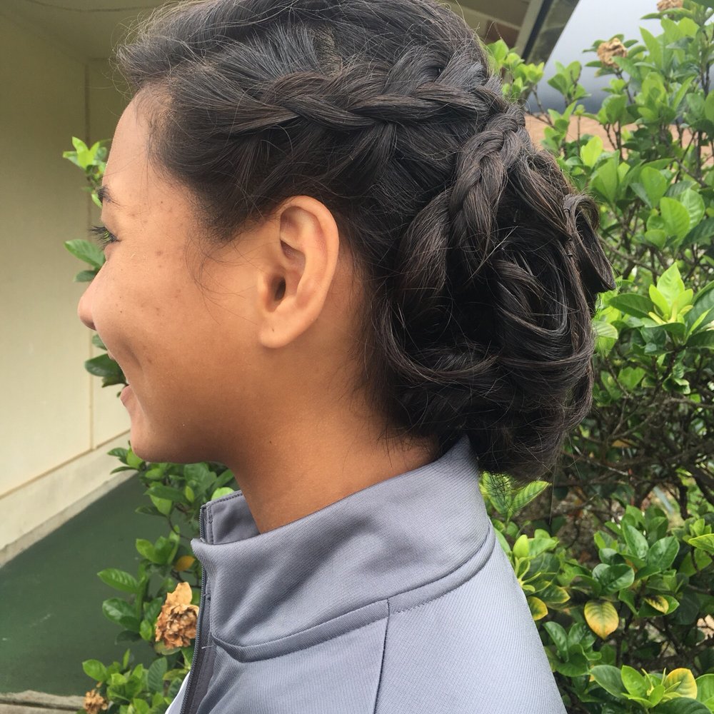 Morea Studio - Prom updo by Donna. She created this masterpiece. - Hair Salons Near Me - Kailua, Hawaii Morea Studio - Prom updo by Donna. She created this masterpiece. - Hair Salons Near Me - Kailua, Hawaii