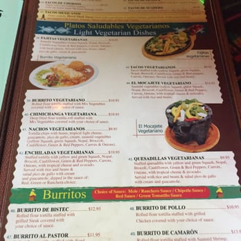 Plaza Tapatia - Menu Sept 2015 - Mexican Near Me - Asbury Park, New Jersey