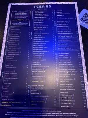 Menu photo 8 Pier 50 Sushi - Folsom Folsom, CA Menu photo 8 Pier 50 Sushi - Folsom Folsom, CA
