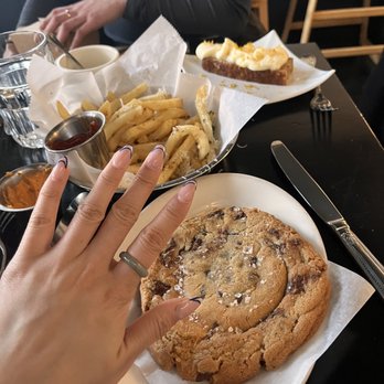 Violet's - Giant Big Ass Chocolate Chip Cookie - Cocktail Bars Near Me - San Francisco, California Violet's - Giant Big Ass Chocolate Chip Cookie - Cocktail Bars Near Me - San Francisco, California