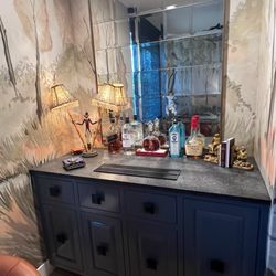 Artistry Stone Surfaces - The black pearl matte finish granite was the perfect final touch!